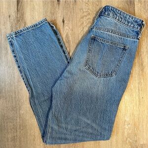 PacSun Classic Straight Leg Mom Blue Jeans
